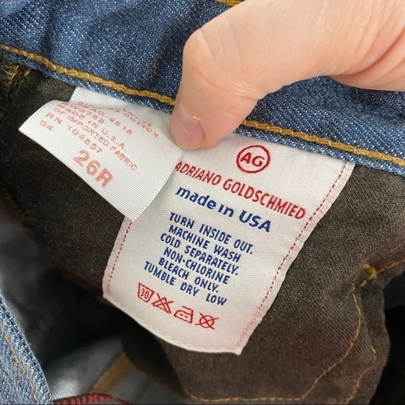 Adriano Goldschmied The Kiss Jeans NWT Sz 26 Blue - Picture 8 of 10